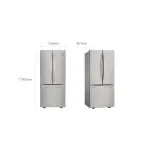 REFRIGERADORA FRENCH DOOR 22P³ SMART INVERTER MULTI AIR FLOW GM22BGP